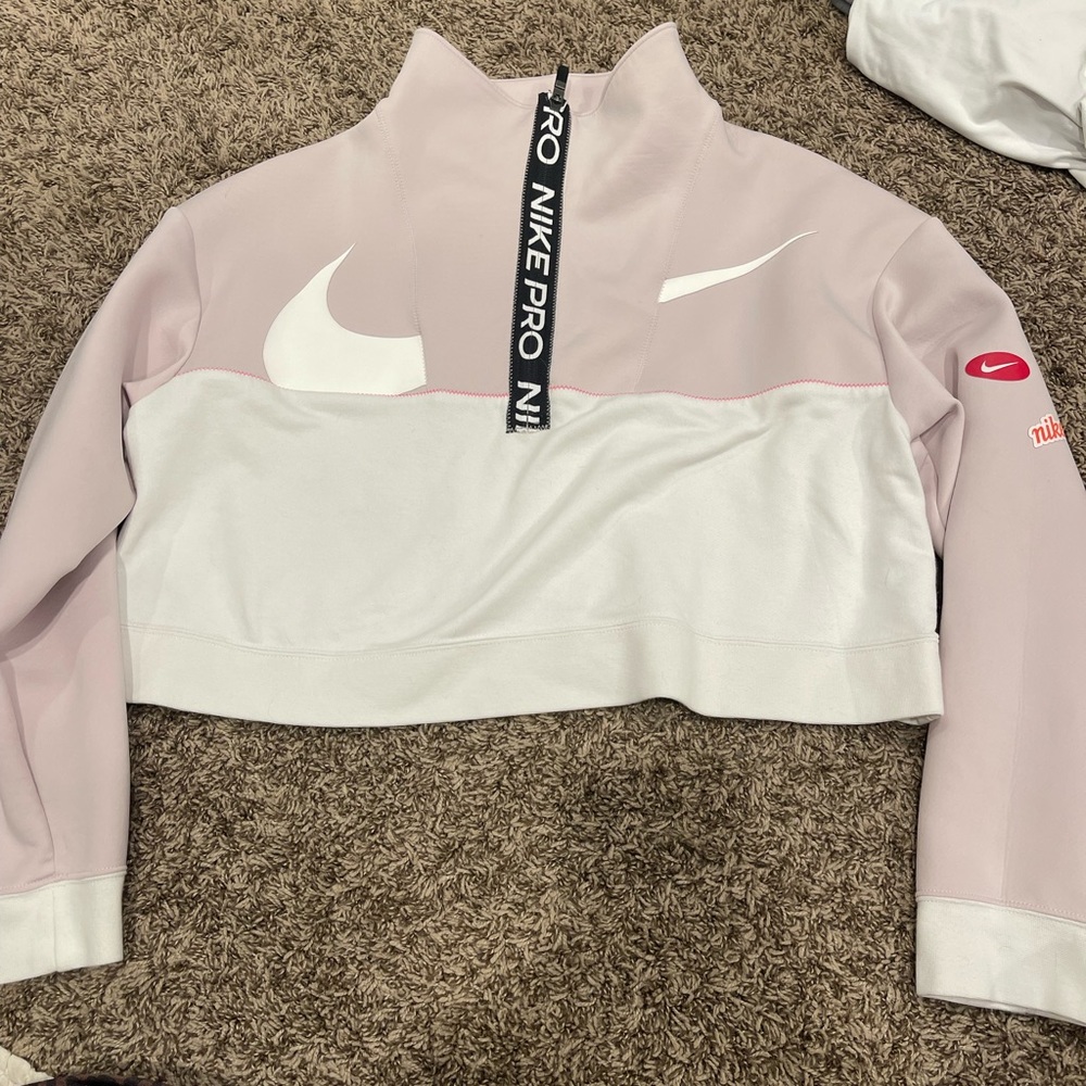 Nike tech cropped jacket